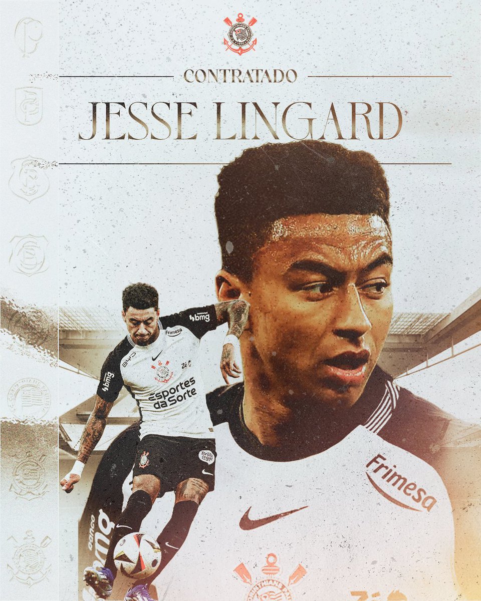 JESSE LINGARD É O NOVO REFORÇO DO CORINTHIANS! ✍🏽🆕

O atacante inglês chega ao Timão com vínculo até o fim deste ano, com possibilidade de renovação automática até o fim de 2027 em caso de cumprimento de metas estabelecidas no documento! 🏴🏳️

Seja bem-vindo, Lingard! 👊🏽

Saiba