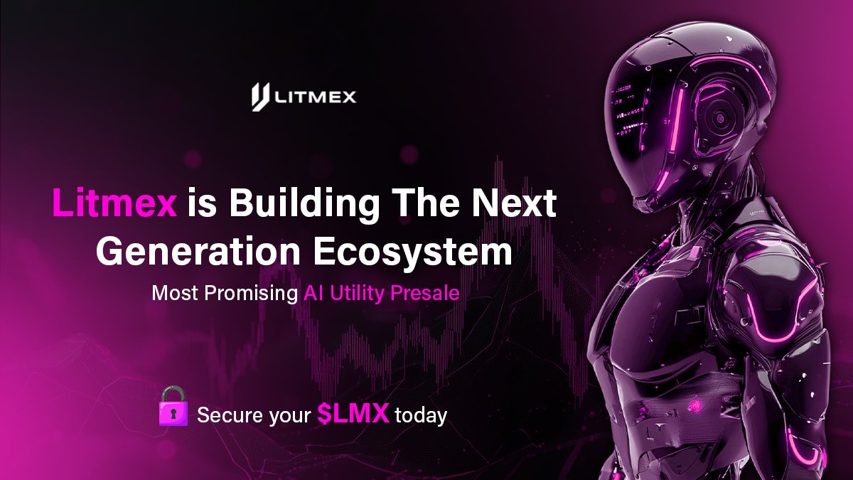 Litmexprotocol's tweet image. The next generation of Web3 is being built.

Litmex combines AI, gaming, automation, and decentralized finance into one powerful ecosystem.

🚀 Most promising AI utility presale
Secure your $LMX today.

🔗 litmexpresale.com
#LMX #Litmex #CryptoPresale #100x #Presale