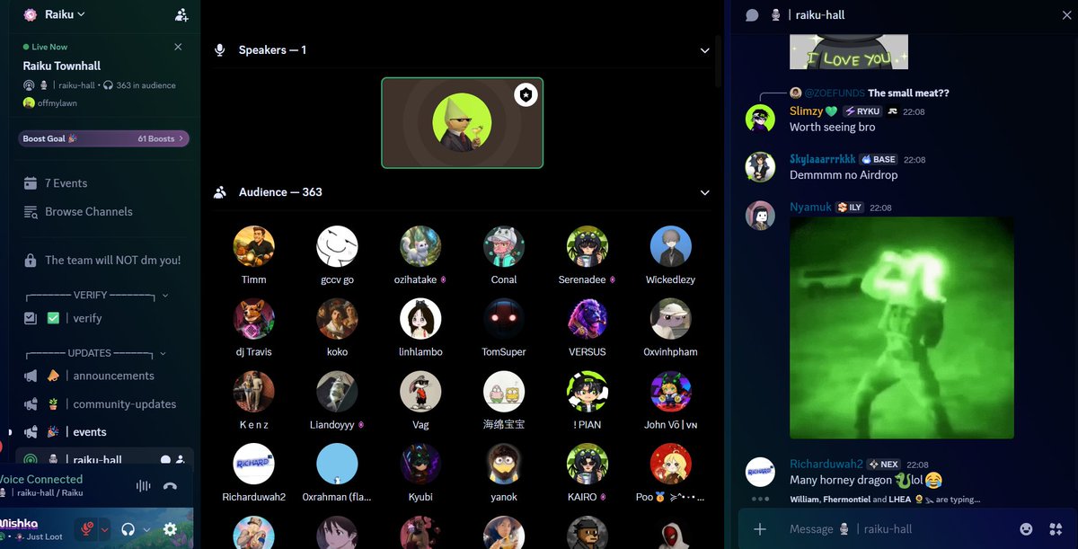 363 audiences in Raiku stage is kinda wild !!

Join us now 💚
<a href="/raikucom/">Raiku 🐉</a>