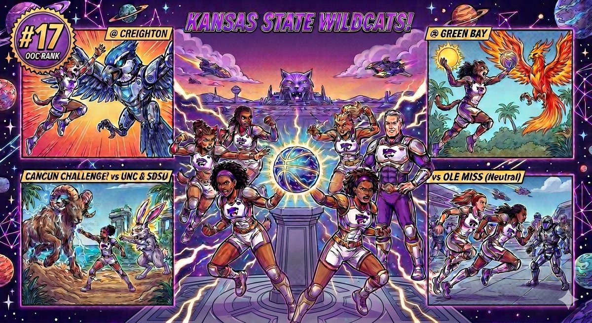 OOC Schedule Rankings: #17 Kansas State
<a href="/JeffMittie/">Jeff Mittie</a>  put together a thundering OOC slate with intriguing neutral site games.

The Wildcats hit the road for a tough environment at Creighton, and tested themselves in two separate massive neutral-site events against elite