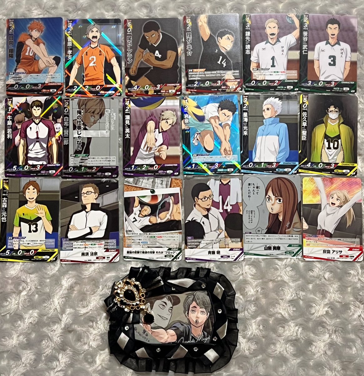 _kei0526's tweet photo. ❮交換❯
ハイキュー!! バボカ!! BREAK 最強の挑戦者

ෆ譲ෆ
画像参照（4枚目追加分）

ෆ求ෆ
宮治┊宮兄弟

リトリン必読⸝⸝꙳比率違い◯
検索からでもお気軽にお声掛けくださいませ🍙 https://t.co/03KbR1IwdL