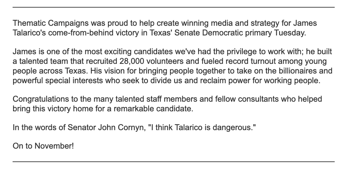 Thematic Campaigns tweet media