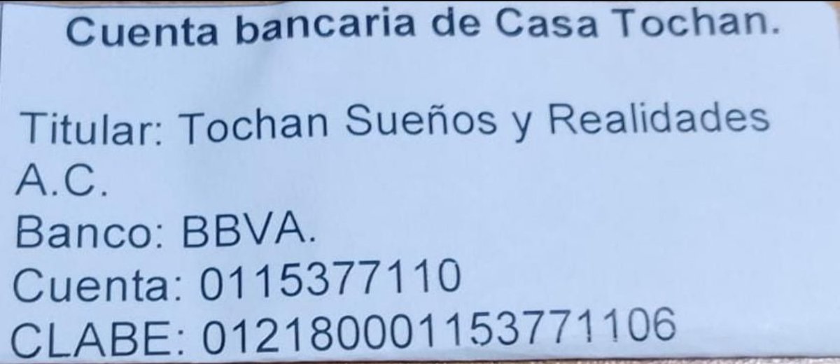 Casa Tochan - Nuestra casa tweet media