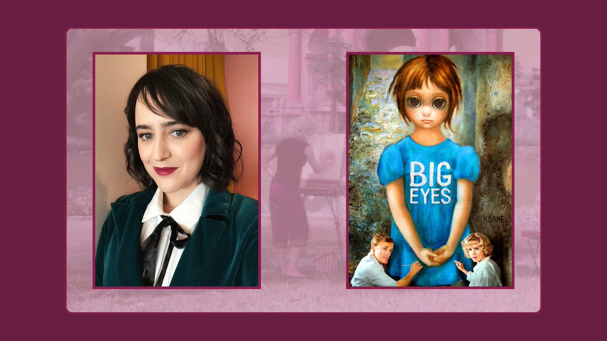 For episode 39, writer and actor <a href="/MaraWilson/">Mara Wilson</a> joins us to talk about the 2014 biopic Big Eyes. Grab your paint supplies and tune in on 3/11!