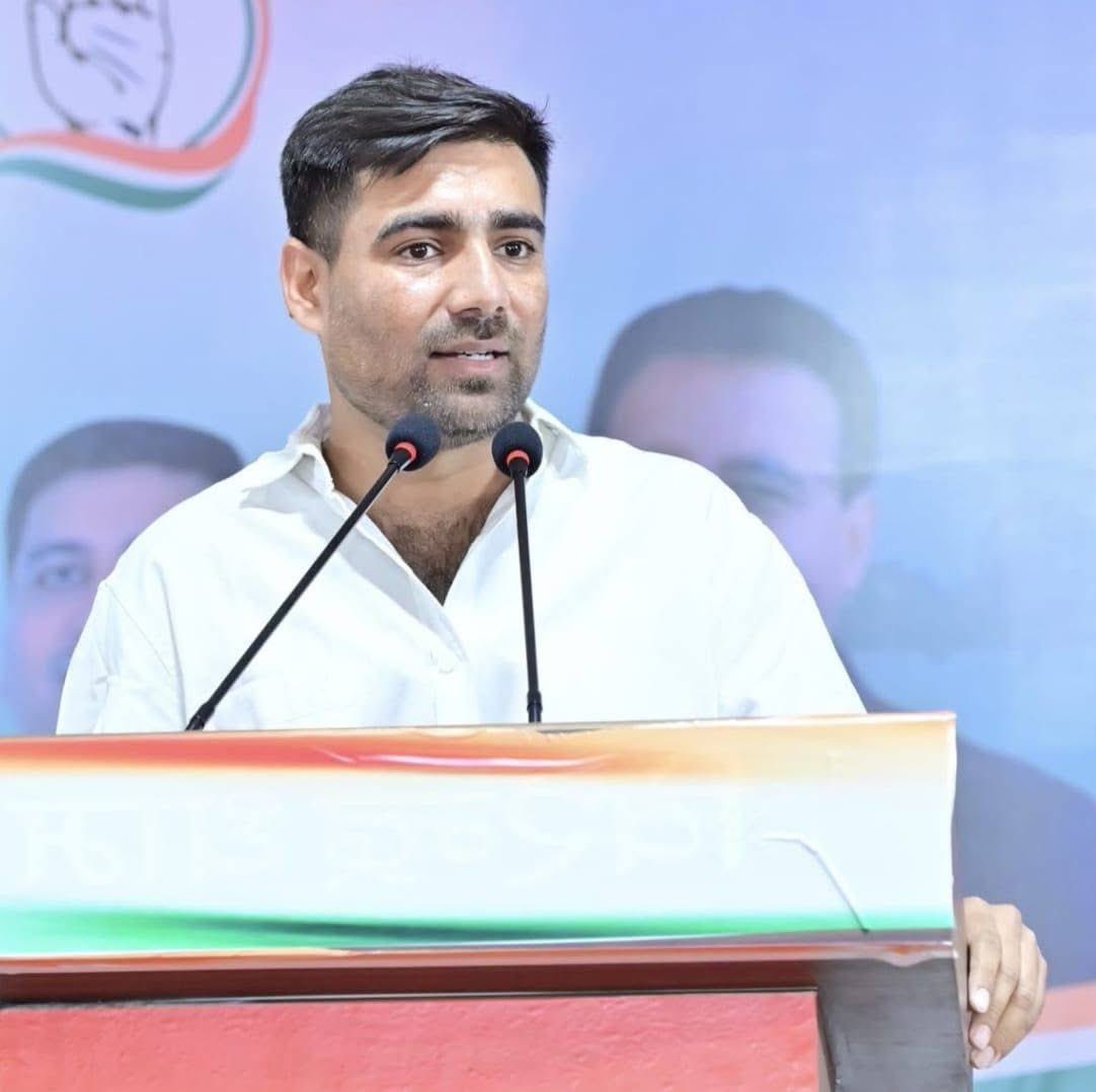 संविधान और बाबा साहब डॉ भीमराव अंबेडकर जी की सोच के क्रांतिकारी साथी <a href="/nsui/">NSUI</a> के राष्ट्रीय अध्यक्ष भाई <a href="/VinodJakharIN/">VINOD JAKHAR</a> जी का राष्ट्रीय अध्यक्ष बनने के बाद प्रथम बार राजस्थान आगमन पर क्रांतिकारी अभिनंदन।