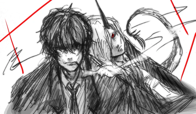 #今月描いた絵を晒そう  #イラスト 
一日一絵 
