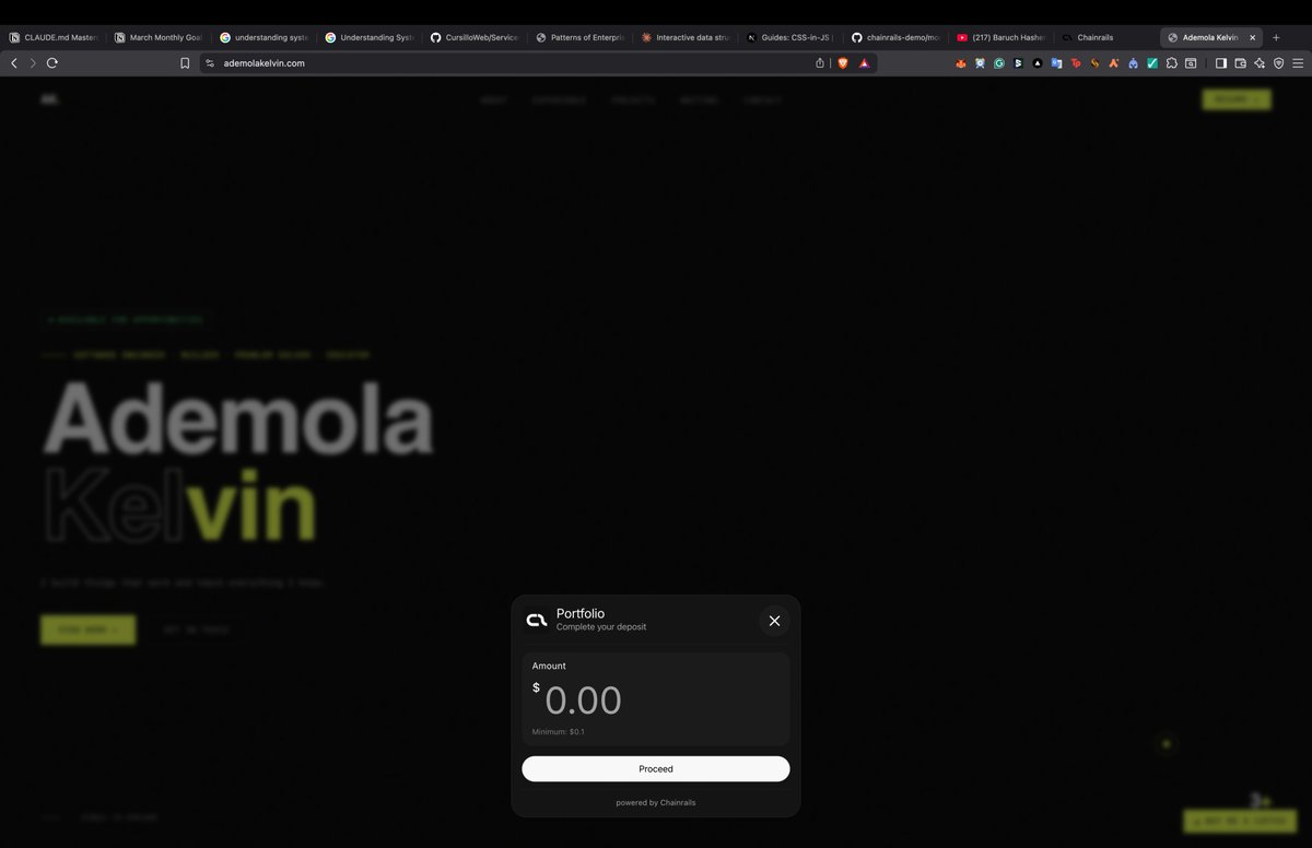 Ademola Kelvin 🦀 tweet media