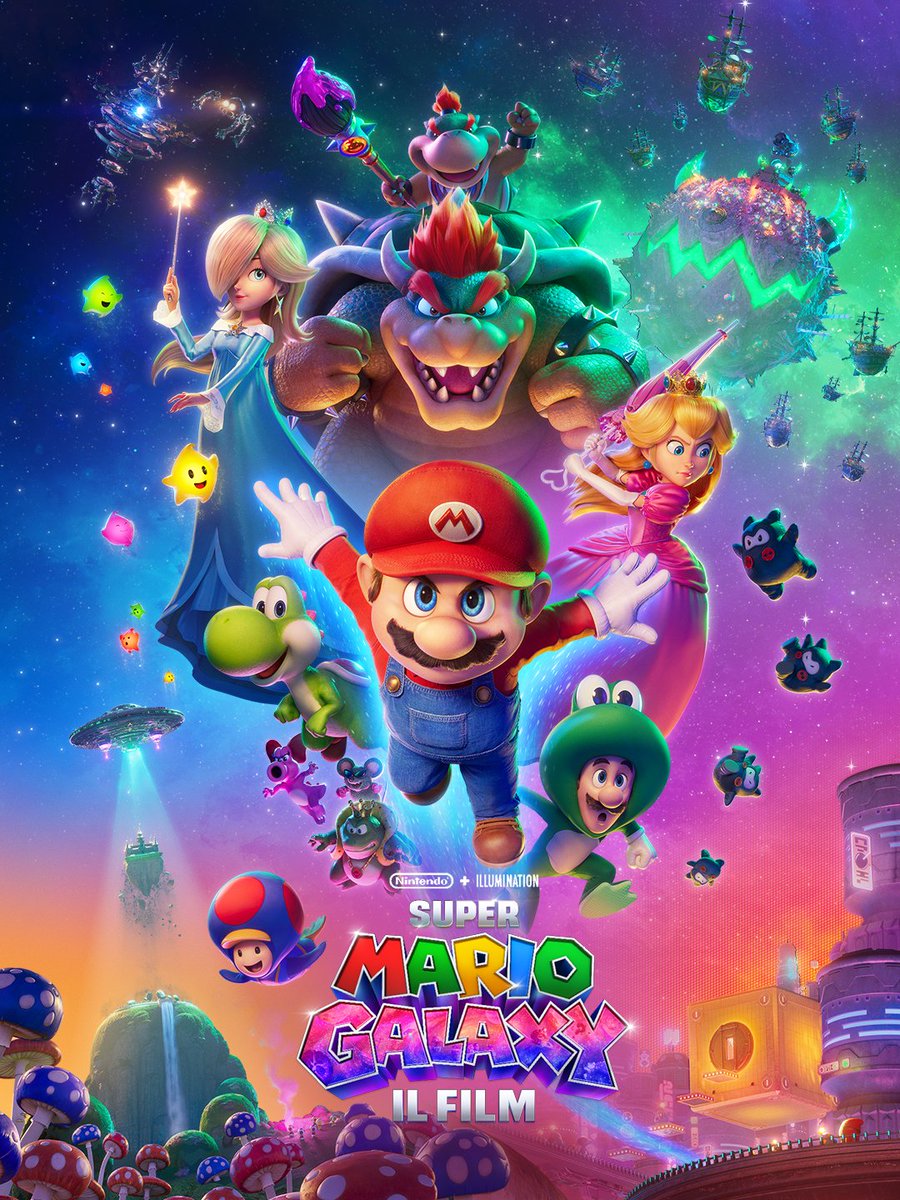 NintendoItalia's tweet photo. Caricamento di una nuova avventura in corso...

Super Mario Galaxy Il Film, solo al cinema dal 1º aprile. https://t.co/0Qar311x9m