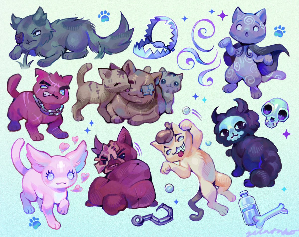 mini bosses 

#mewgenics