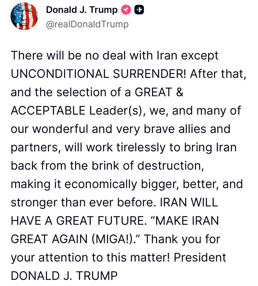 Persian God tweet media