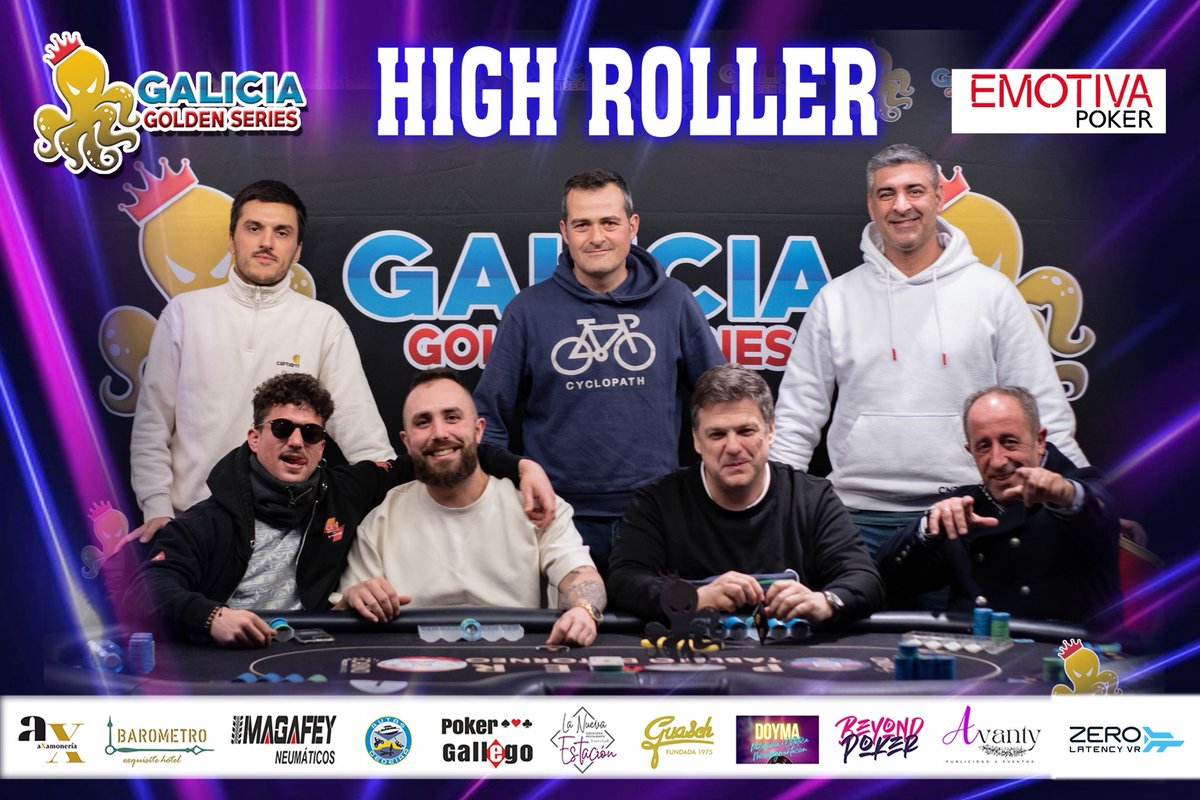 PokerGallego's tweet photo. Pablo gana el 👑HIGH ROLLER GGS 🐙 .
¡Enhorabuena!
Hoy viernes en el @casinoatlantico :
- 19:45 👑 MAIN EVENT GGS 👑
- 20:15 🐙 OCTOPUS GGS 🐙
¿Te vas a perder la fiesta ?
#Poker #Galicia #Pulpos #Para #Todos #Fiesta #Mainevent #octopus #festival #party #ALLIN #HighRoller #ligaggs26 #ggs26 @chakee699
👉 https://t.co/qiOYOiLA2z