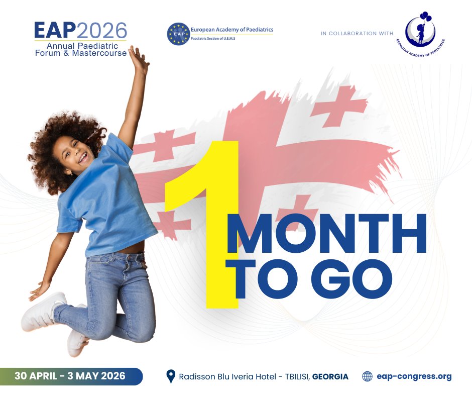 EAP European Academy of Paediatrics Congress tweet media