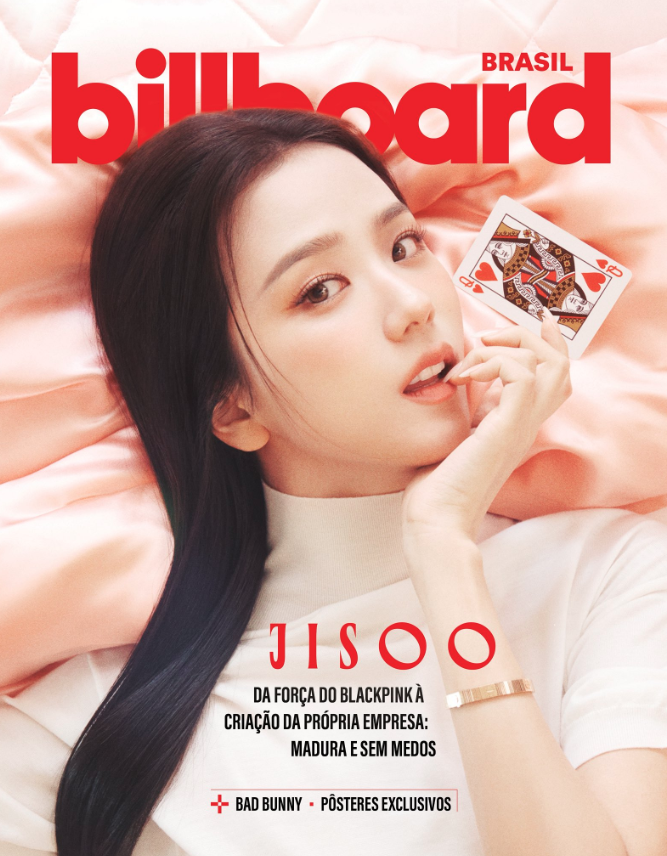 Jisoo is a beauty for Billboard Brazil.