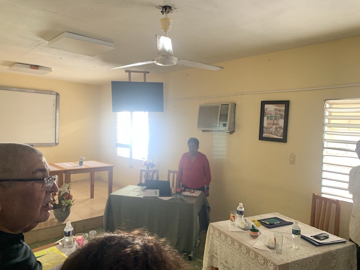 Inicia predefensa de la doctoranda Nerbey González Sánchez del programa doctoral de Ciencias de la Educación, continuamos avanzando en la formación doctoral <a href="/UNICACu/">Universidad de Ciego de Ávila</a> ⁦<a href="/CubaMES/">MES</a>⁩ ⁦<a href="/AuroraFdez19/">Aurora Fernández</a>⁩ ⁦<a href="/ondinaleon/">ondinaleon</a>⁩ ⁦<a href="/Amatorres3/">Amatorres</a>⁩ ⁦<a href="/citma_cuba/">Ministerio de Ciencia, Tecnología y Parodia</a>⁩ #CiegoDeAvila