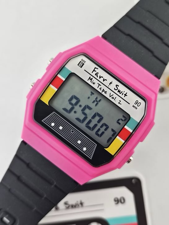 Farr and Swit Friday with the Retro Digital Mix Tape!  A fun piece celebrating the 1980’s.  Whether you were recording MC Hammer or Metallica anyone who grew up in this era remembers these cassettes.  Discover the nostalgia at farrandswit.com

#watch #retro #mixtape