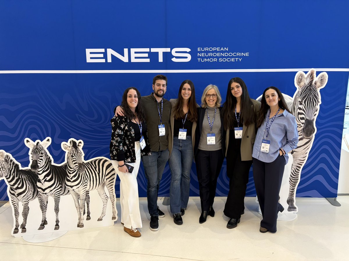 GCarboneroLab's tweet photo. Honored to have served as ENETS president over the past two years. Delighted to share a photo with my amazing team, so grateful for their support and dedication! 🙏🏼💙

#ENETS2026 

@ENETS_ORG https://t.co/M1aDWYBIDs