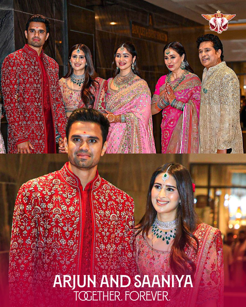 LucknowIPL's tweet photo. Not getting enough of this beautiful wedding 🥹🫰 https://t.co/65nOSGzvLs