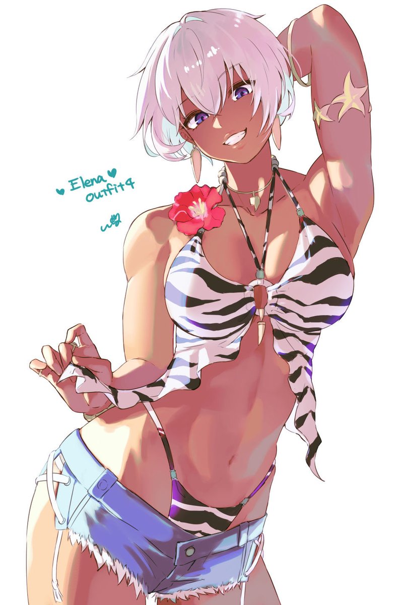 エレナのoutfit4かわいい