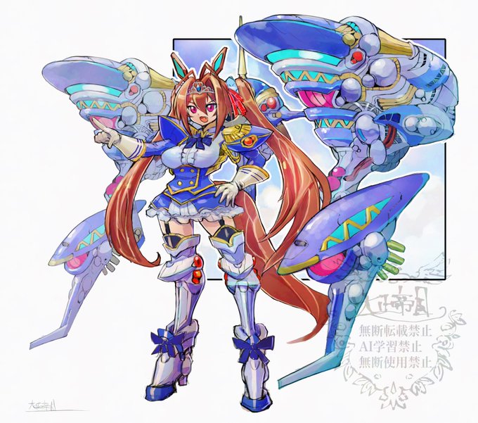 #umamusume
#ウマ娘 

アーマードダイワスカーレット。 