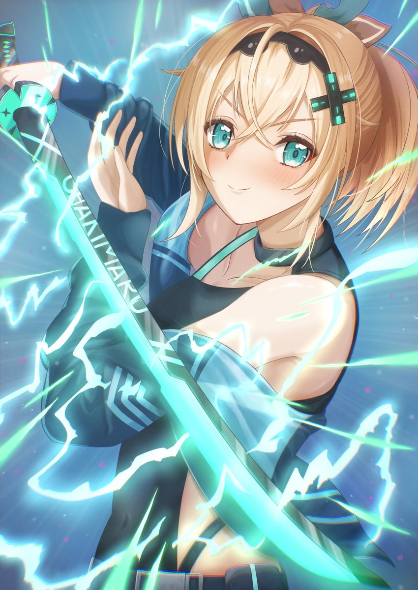 ござるの新しい力
受けてみるでござる！！
#いろはにも絵を