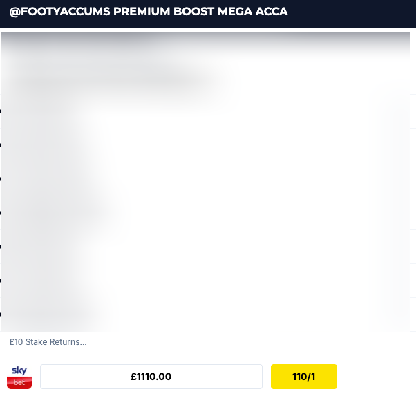 Footy Accumulators tweet media