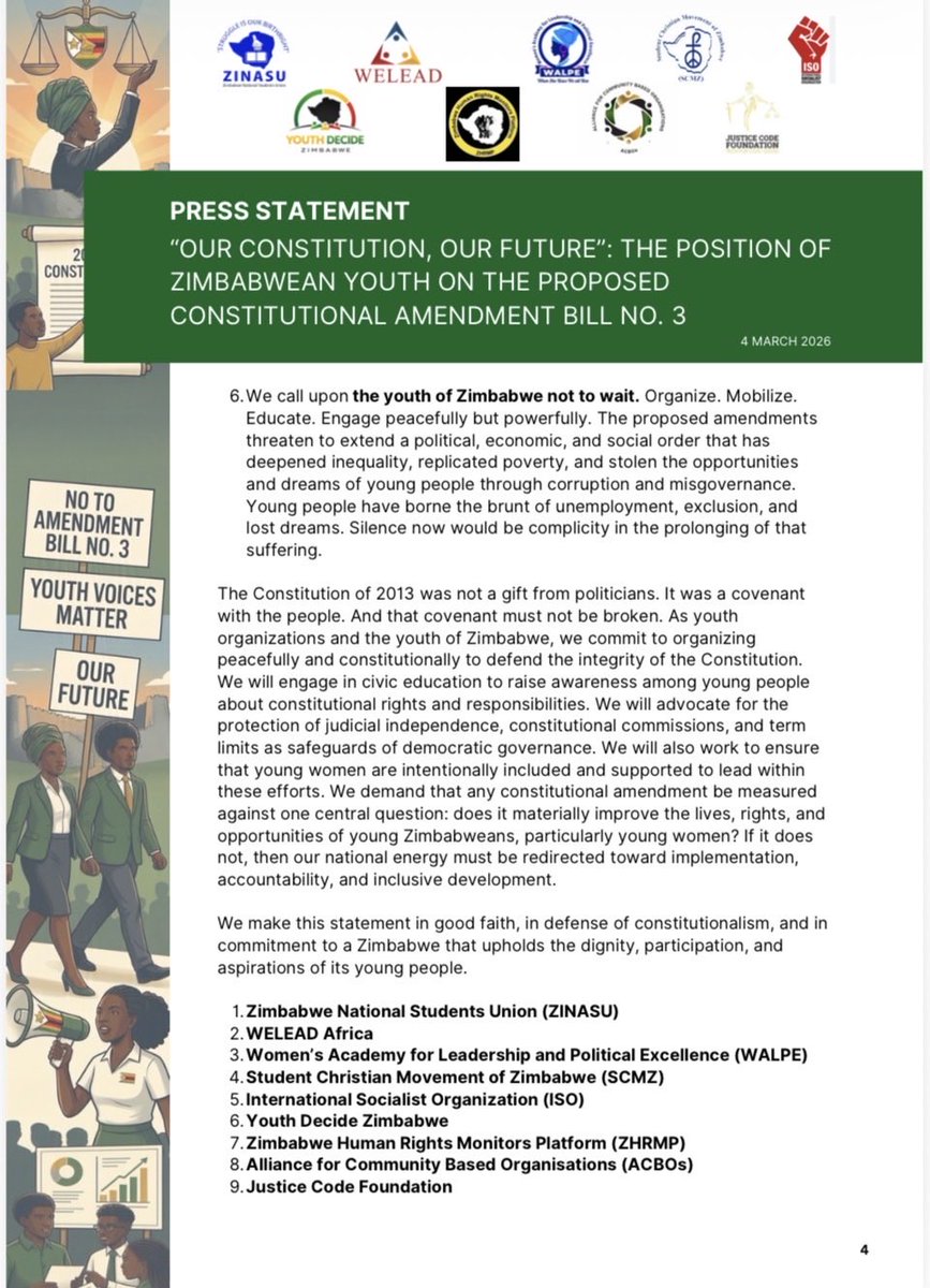 Zimbabwe Human Rights Monitors Platform tweet media