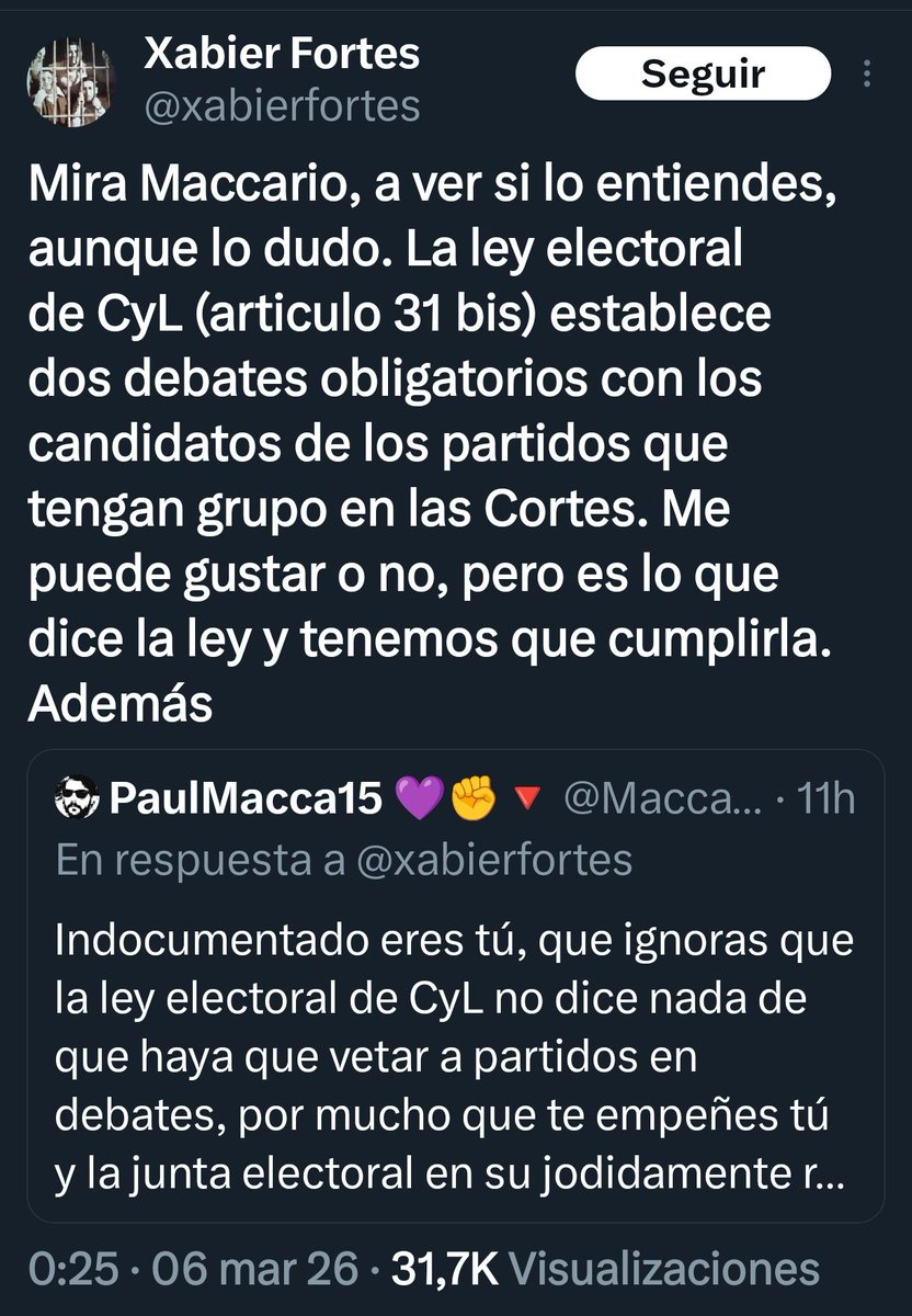 Veis cómo siempre el Xabier Fortes de Ferreras siempre se pone farruco contra los mismos, es como Ferreras o peor.
Anda corre a marisquear con Yolanda y los voceros plumillas como tú.