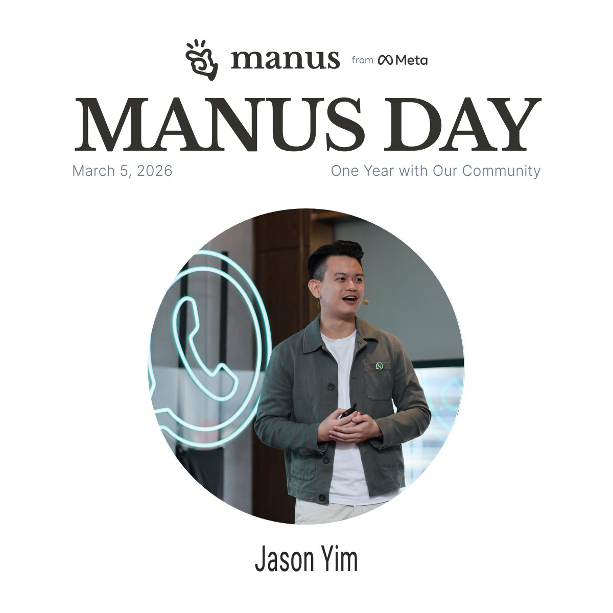jasonyimco's tweet photo. It's Manus Day 🎉
still blows my mind the things i can do with manus when a year ago none of it was possible
#ManusOneYear #AgentOneYear #ManusDay #ManusAI #ManusCommunity https://t.co/uFgeqwJTSb