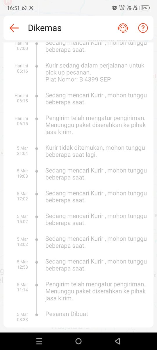 ChelarisaIcha's tweet photo. @ShopeeID @ShopeeCare Halo min, tolong dibantu dong saya ada pesan menggunakan pengiriman instant namun sudah H+1 ini masih saja belum menemukan driver, saya butuh barangnya segera!! percuma saya pesan instant tp barang tidak datang di hari H.  garansi tiba 5 maret loh.. https://t.co/3dOvEBupv4