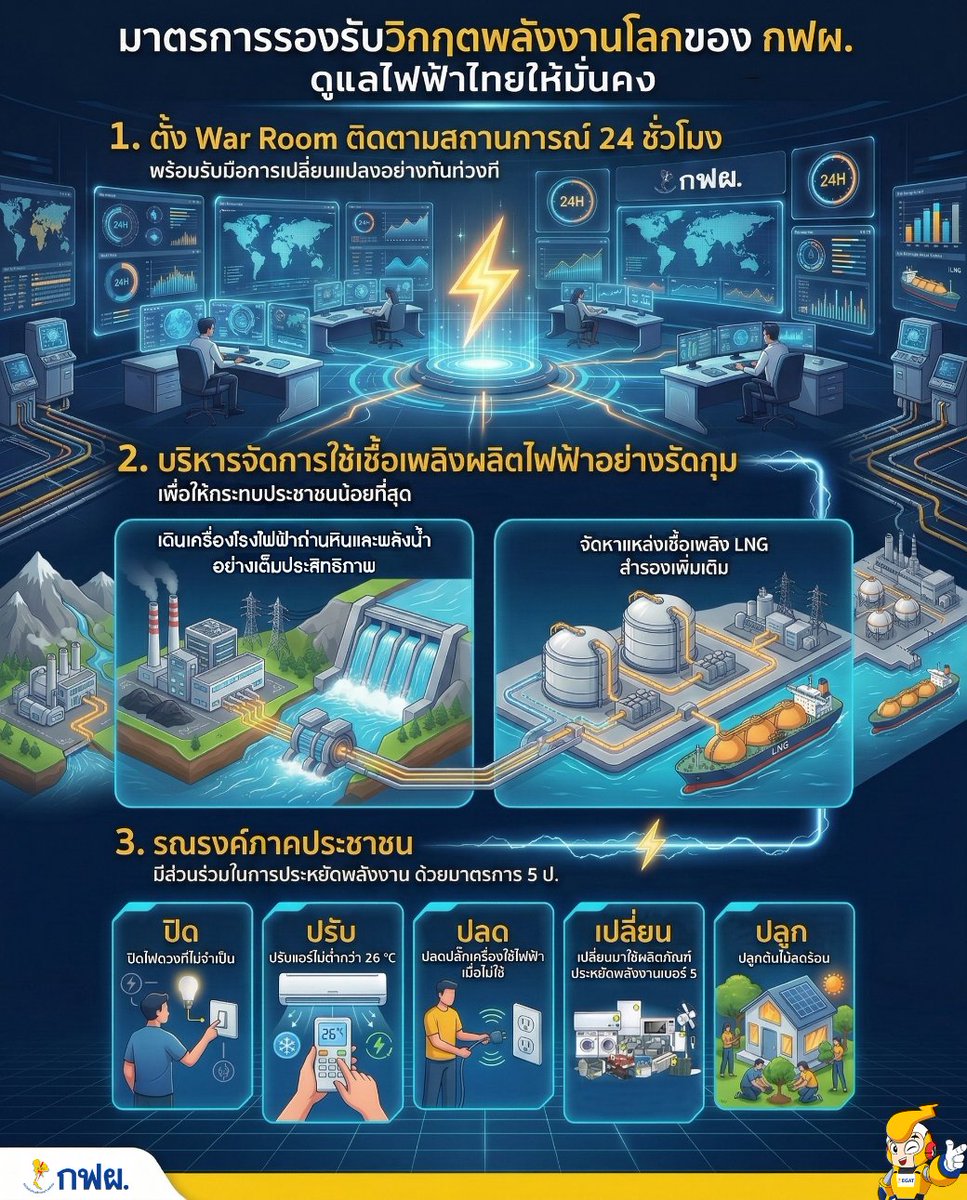 กฟผ. Official tweet media