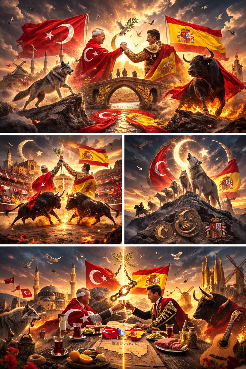 - Nos ponen pelo al país con más calvos

- Crean el kebab que te salva de la peor resaca de tu vida.

-Sus telenovelas entretienen las tardes a mi abuela.

- Su capital es Ankara messi y NO es Estambul 

-Crearon el baño turco

- Hermanos 🇹🇷🫂🇪🇸 kan kardeşler