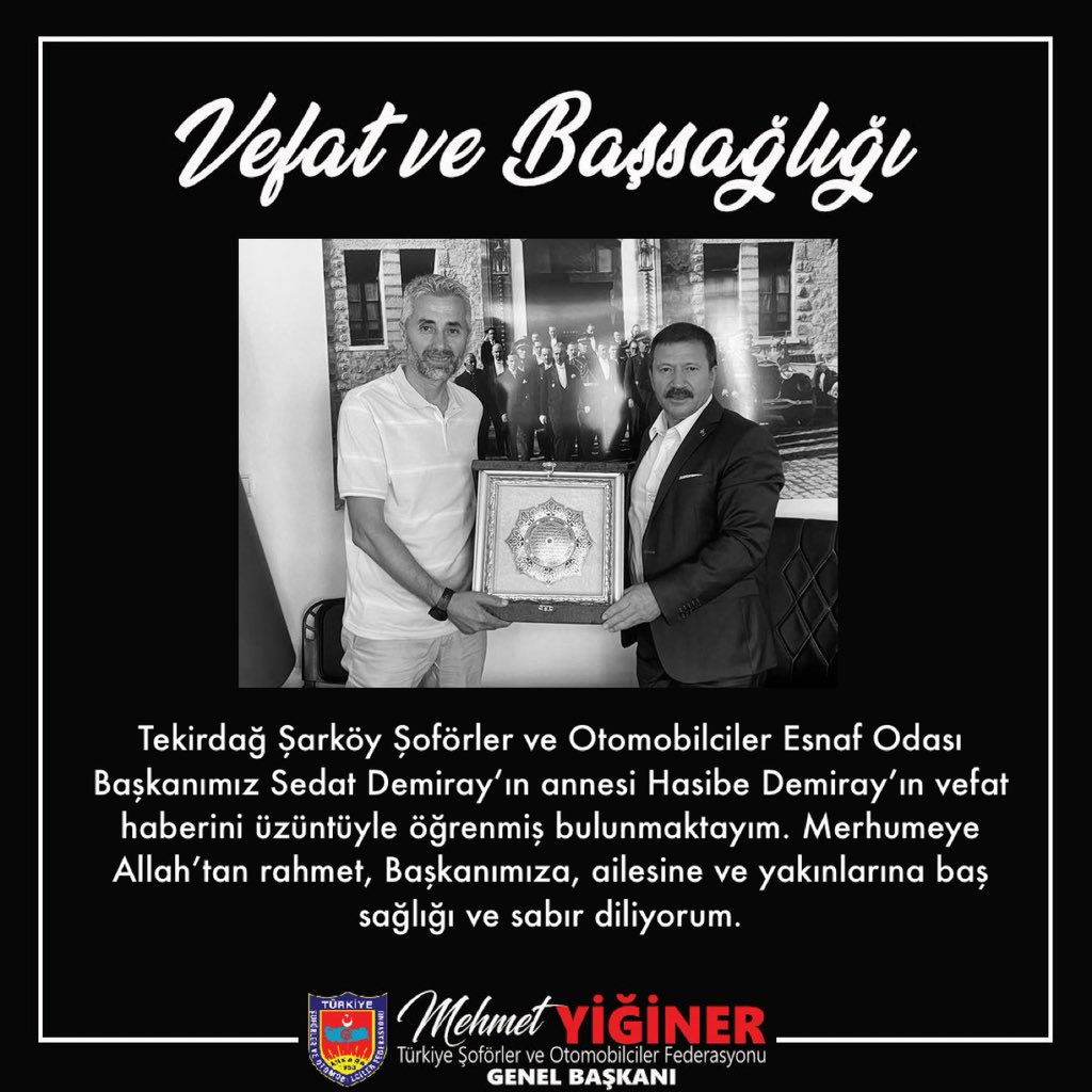 Mehmet Yiğiner tweet media