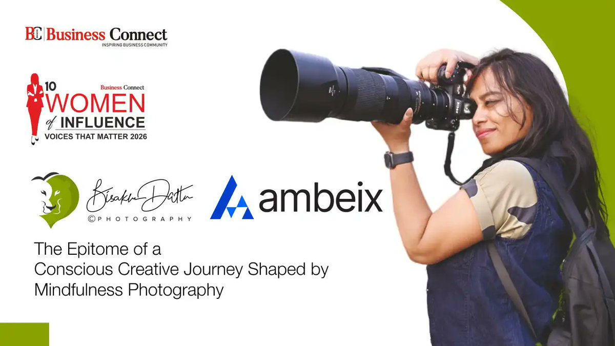BusinessConne16's tweet image. Explore @bisakha Datta’s journey in mindfulness photography, blending creativity, awareness, and intentional storytelling to redefine visual art.  

Read More: businessconnectindia.in/mindfulness-ph…  

#bisakhadatta #mindfulnessphotography #consciouscreativity #visualstorytelling #mindfulart