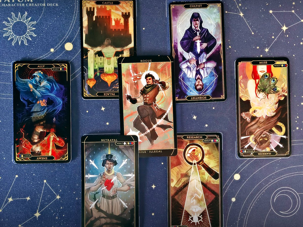 FATUM CARDS. Esther Sanz tweet media