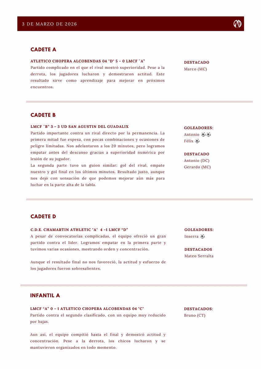 LA MORALEJA CF tweet media