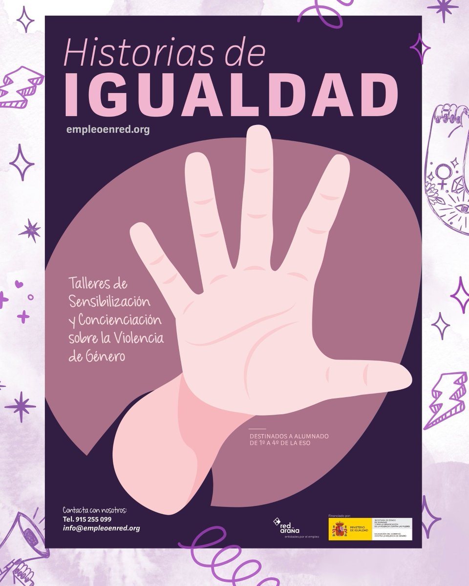 💜 Educar para prevenir la violencia de género 💜

📞 Más información e inscripciones:
☎️ 988.39.15.15
📧 programasredarana@gmail.com

✨ La educación es la mejor herramienta para el cambio ✨