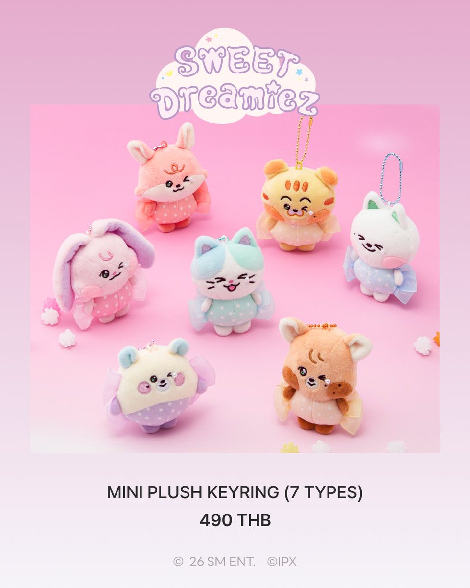 🛍️ รายการสินค้าจาก SWEET Dreamiez POP-UP 🍰

โปรยผงดาววิบวับ มาพร้อมกับลุคใหม่ของ Dreamiez ในรูปแบบขนมหวาน ✨

📌Promotion
เมือซื้อสินค้าภายในร้านค้าครบ 1,300 บาท ได้รับสิทธิ์แลกซื้อ Reusable Bag ในราคา 190 บาท (จำนวนจำกัด / จำกัด 1 ใบต่อ 1 ใบเสร็จ ต่อ 1 ท่าน)

*