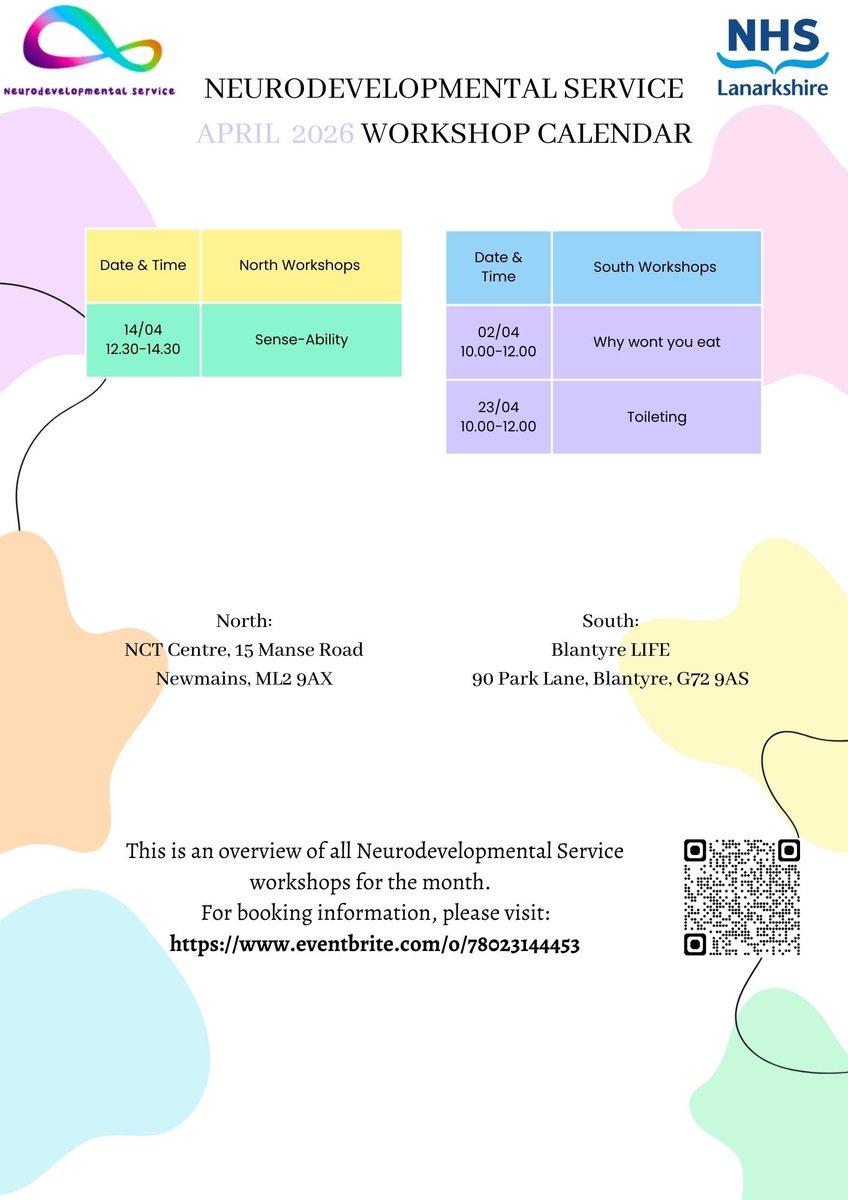Neurodevelopmental Service-CYP NHSL tweet media