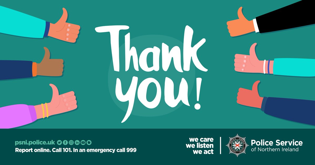 Police Service NI tweet media