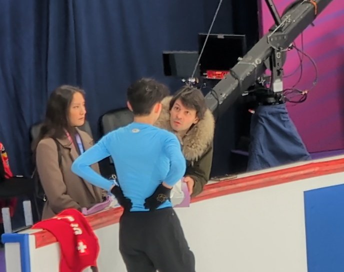 JUJUJU616893's tweet photo. 🇨🇭イアン　メインリンク当日練習⛸️　
📣📣📣
#世界ジュニア #JWFigure #JuniorWorlds
#Stéphane #EanWeiler https://t.co/Px0pY2MBgE