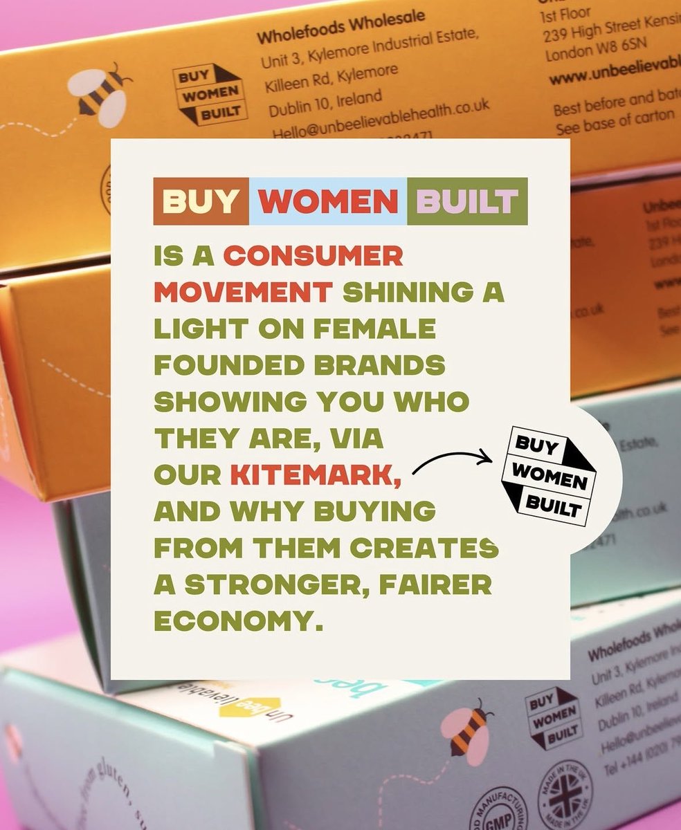 HolyCowSauces's tweet photo. Proud to share that we are part of Buy Women Built ✨Supporting women-founded brands. Next time you’re shopping, keep an eye out for Buy Women Built and discover brands created by brilliant women. https://t.co/MQjtV69qKD