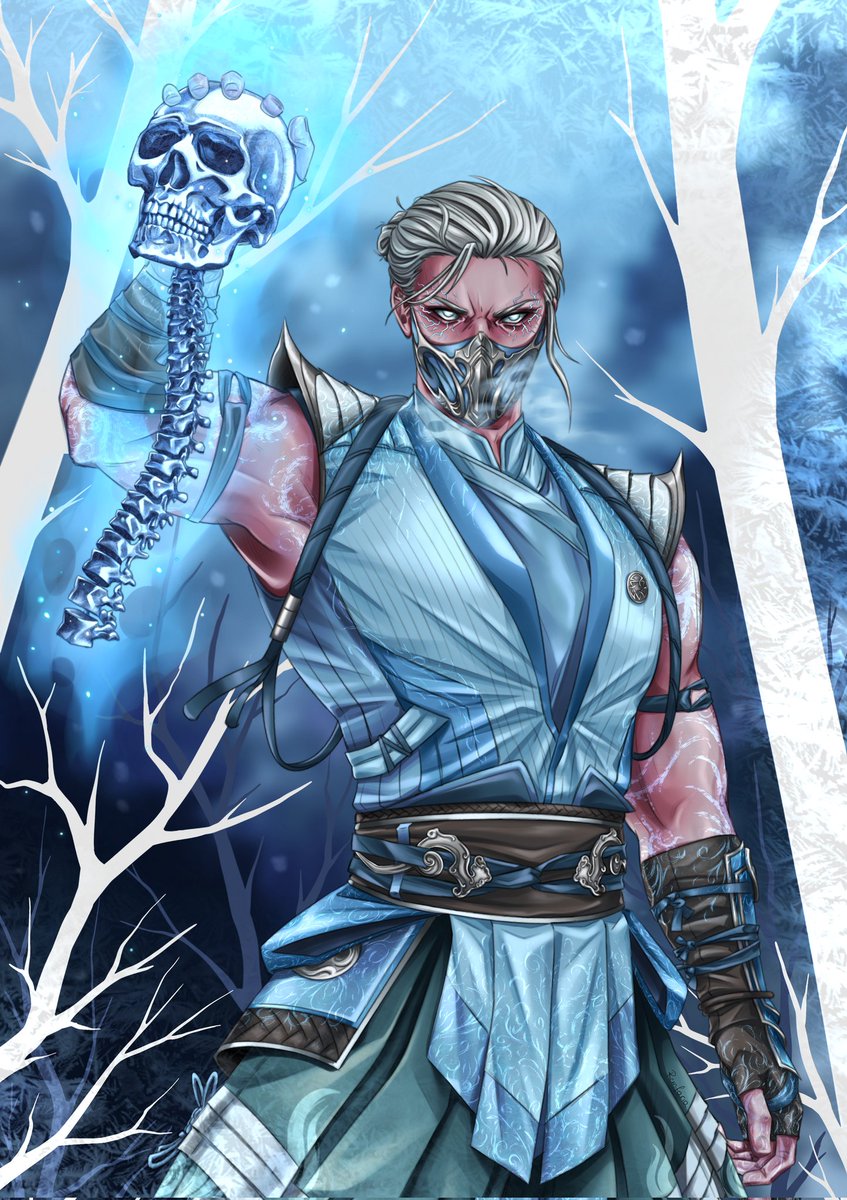 Sub Zero has your frozen skull 🥶
#subzero #bihan #MortalKombat #fanart #digitalart #art
