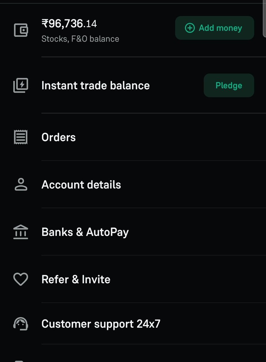 CryptoQ36137's tweet photo. 1 lakh to 1 crore challange 
Day 1 👈
Not a good day 
Lost Rs3150 
$nifty $sensex https://t.co/vN9iJh3NrW