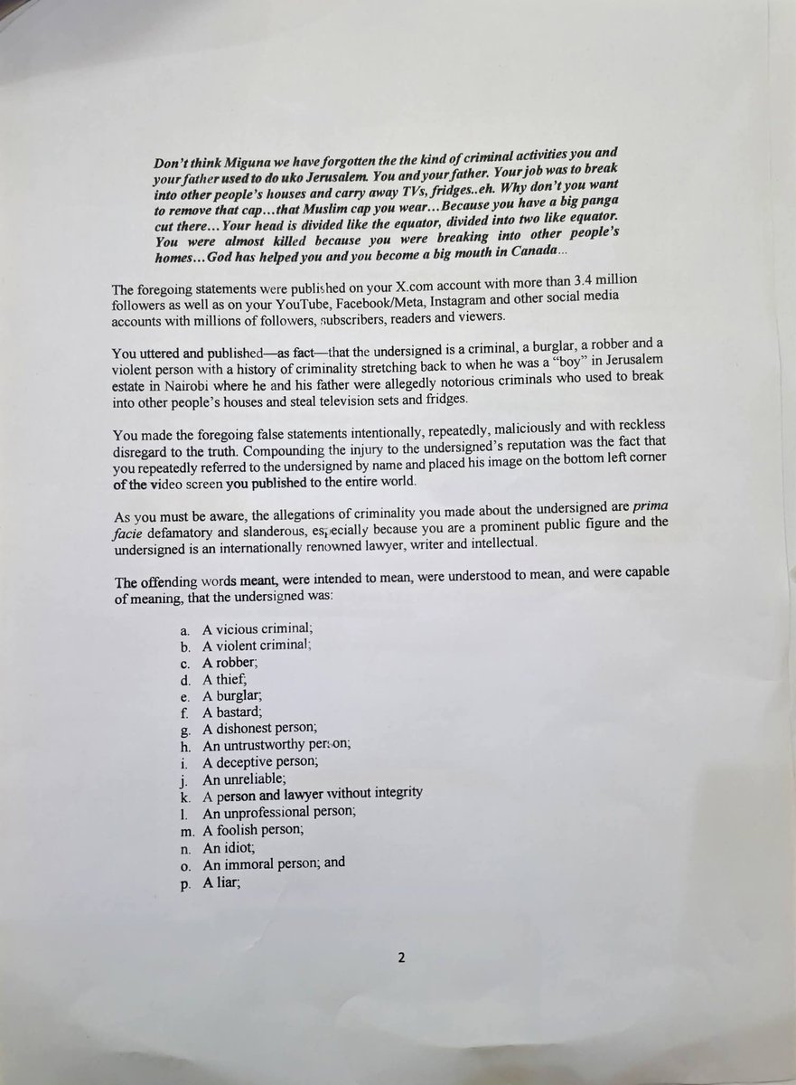 Mike Sonko tweet media