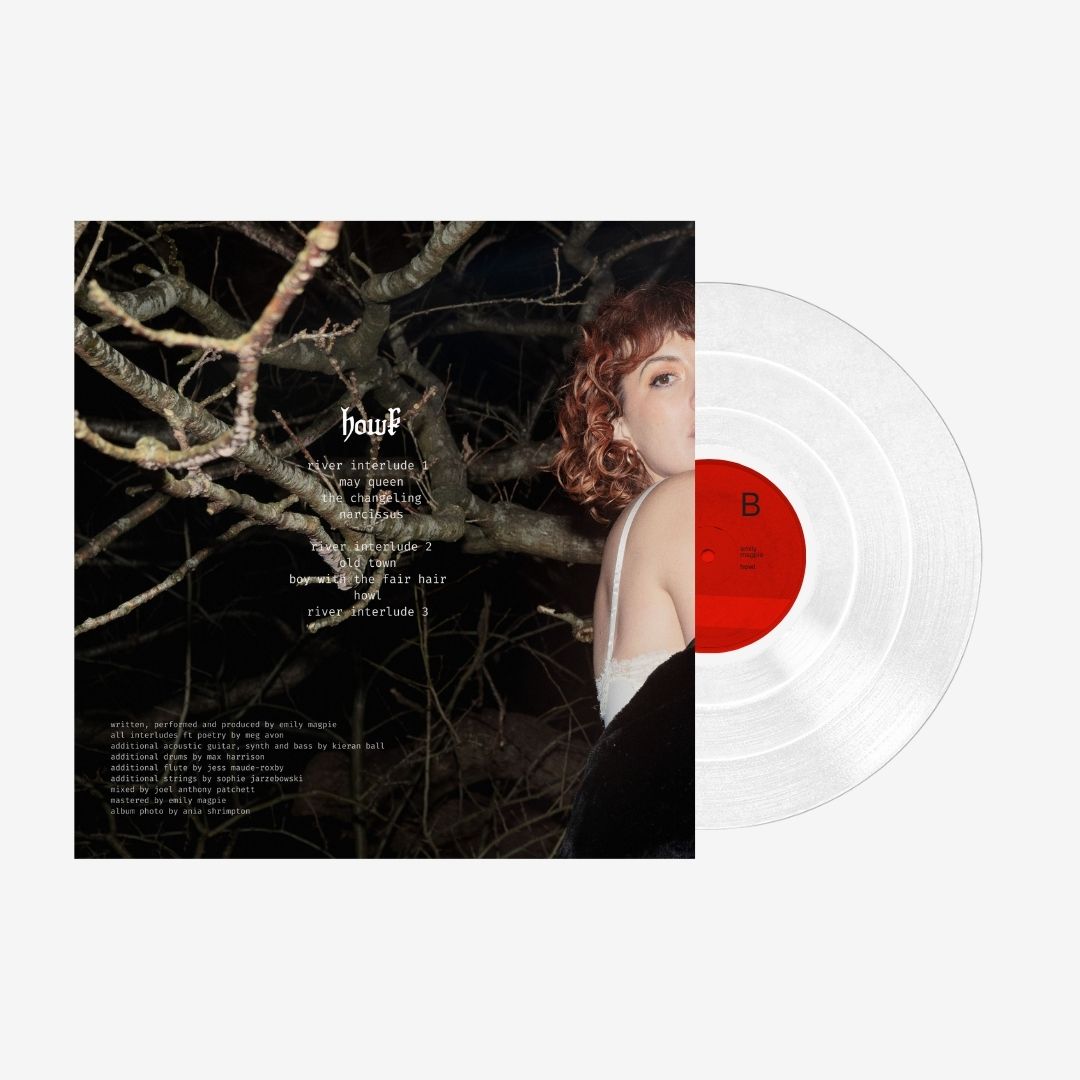 EmilyMagpieYEAH's tweet photo. i pressed my weird witchy album onto white vinyl and signed some copies.

they’re available for preorder today for bandcamp friday ✨

if you grab one you'll unlock 3 songs from the album early.

secret listeners club.

https://t.co/VUX5kh4zO7

@Bandcamp @Wipeout_Music #BandCamp https://t.co/nfoK8I8vMr