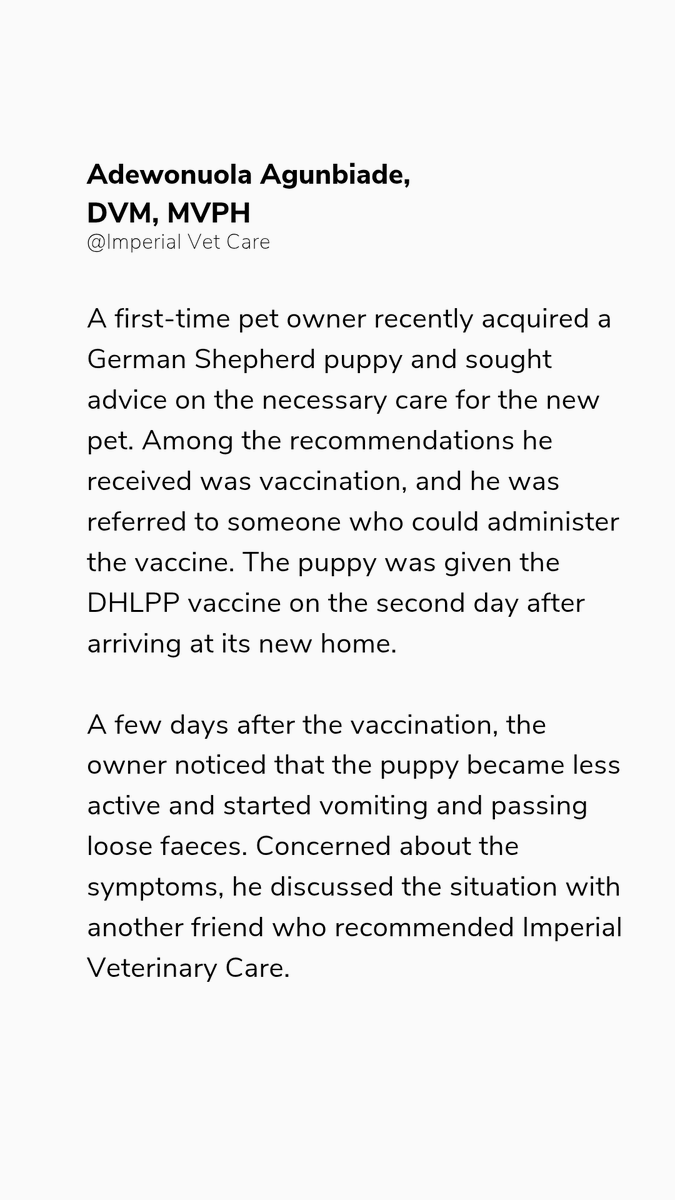 NaturePeak's tweet photo. At Imperial Veterinary Care, we don't just inject, we provide professional veterinary advice and service at the comfort of your home.

#ibadanvet
#preventivecare
#responsiblepetowner https://t.co/LJVqo6iV8i