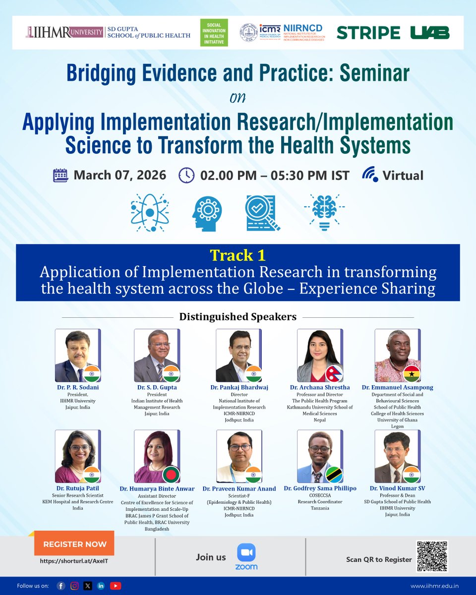 IIHMR University tweet media