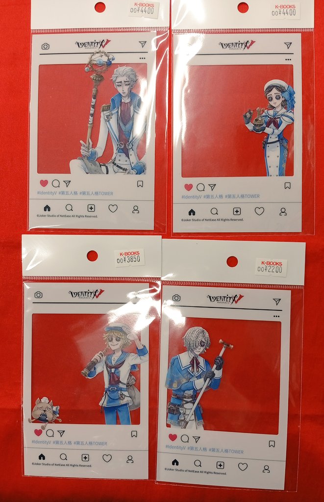 入荷情報】 第五人格 IdentityV 東京タワーコラボ 特典SNS風クリア