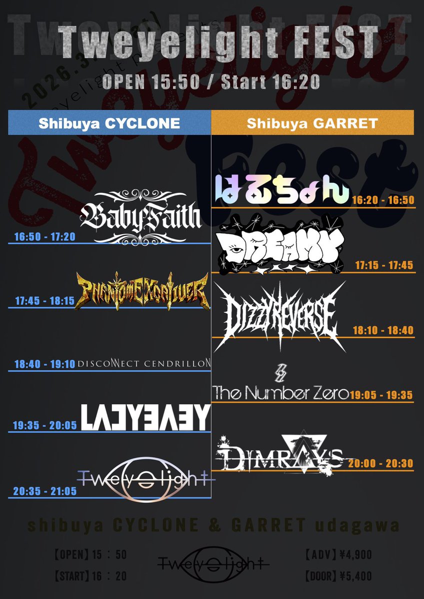 Rock Inn DICE tweet media