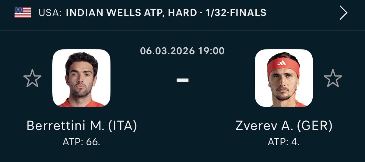 MAX PLAY OF THE YEAR 💎 

72-3 Record All Time. My biggest bet in 2026.

My bot will send to everyone who REPLY + LIKES.
(must be following <a href="/SetPointBets/">Set Point 🎾</a>)